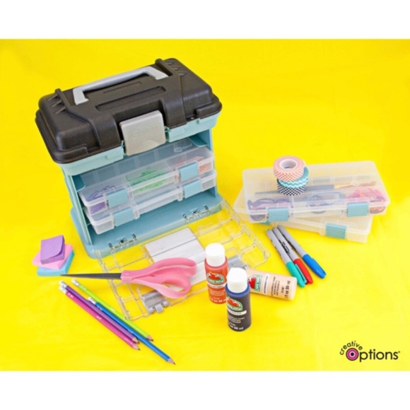 CREATIVE OPTIONS Rack Storage System, Soft Blue, Small - Picture 3 of 7